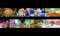 Mix of 8 videos from youtube : Cbeebies And Angry Birds Episodes At Same Time