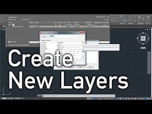 AUTOCAD - CREATE NEW LAYERS in Under a Minute