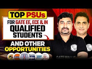 All Major PSUs Through GATE 2026 | Eligibility + Salary Details | PSU Jobs for EE, ECE, IN