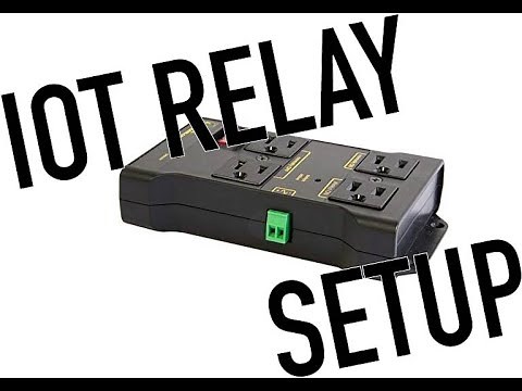 IOT Relay Setup for the Inventables XCarve and Easel