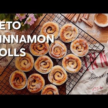 The best keto cinnamon rolls • 1 g of carbs
