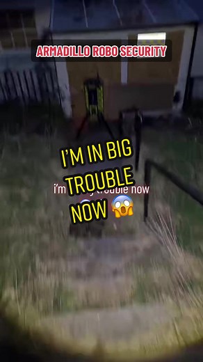 Armadillo Robo Security, I’m in big trouble now 😱 😱 😱 #armadillo #armadillosecurityrobot #robotsecurity #robotpolice #police #securitybot #securityfail #securitybreach
