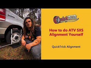 How to do ATV SXS Alignment Yourself | QuickTrick Alignment