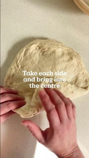 Sourdough Bread Guide: How to Shape a Round Sourdough Loaf #sourdough #roundloaf #breadshaping