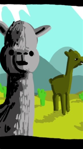 Dance a Llama While Painting Its Fur