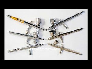 Airbrush test, review and comparison #2: H&S, Badger, Paasche, Creos, Iwata, Sparmax