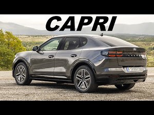 New 2026 Ford Capri Mid-Size Electric Coupe SUV