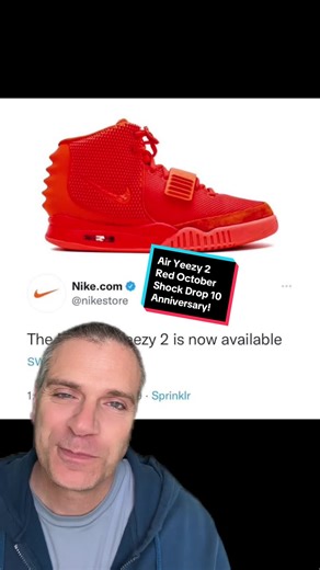Air Yeezy 2 Red October Shock Drop 10 Celebration
