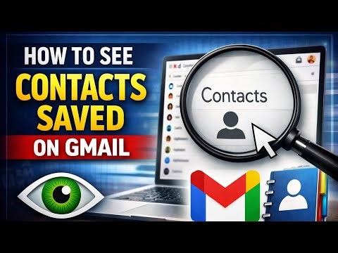 How To See Contacts Saved On Gmail