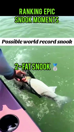 Top 5 Epic Snook Moments 🎣