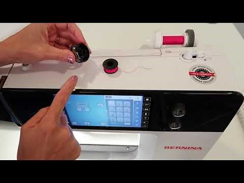 BERNINA 790 5 Threading & Winding a Bobbin