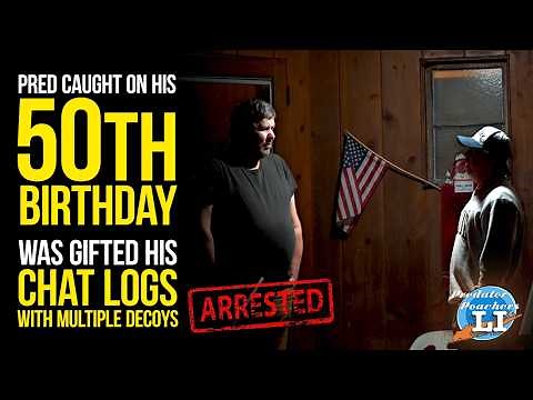 PRED Caught On His 50th Birthday Was Gifted His Chat Logs w/ MULTIPLE DECOYS - ARRESTED (York, PA)