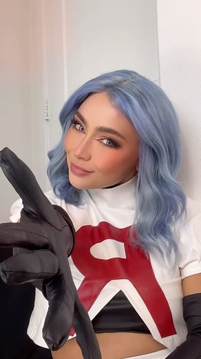 Caitlin Christine on Instagram: "Is it time to bring back this audio and Team Rocket cosplay?! 👀💙 #pokemon #teamrocket #cosplay"