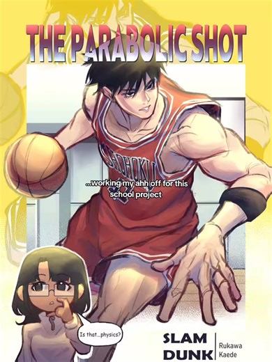 Creative Art Cover Inspired by Slam Dunk