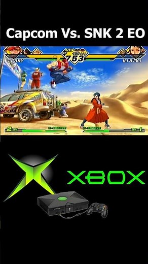 Capcom vs SNK 2 EO Xbox Original Gameplay