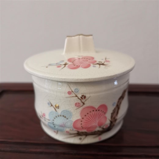 Japanese Ceramic Box With Lid: Small Storage Container, Handmade Pottery - Etsy