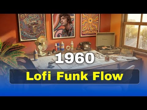 1960s Designer's Desk | Graphic Design Trends & Vintage Jazz for Deep Focus