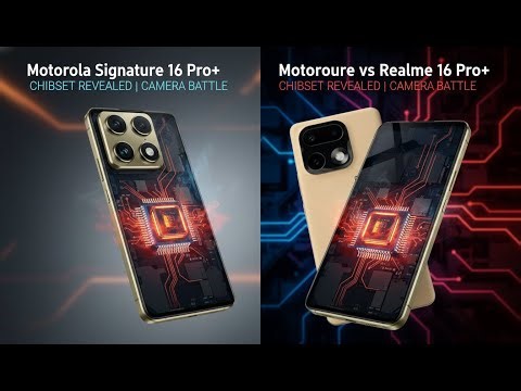 Motorola Signature vs Realme 16 Pro+ Full Specs Comparison | Who wins ? Camera test battery Timeing