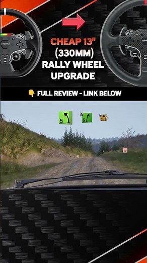 This Fixed My Moza R3 ES Wheel… Cheap! (13” Wheel Upgrade)