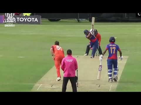 Live Circket-NETHERLAND V/s NEPAL||नेदरल्याण्ड र नेपालको रोचक किर्केटHighlights of circket League