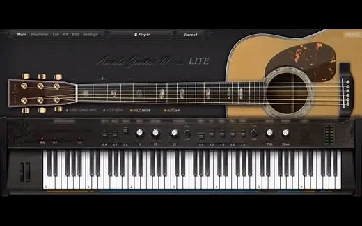 【免费插件】充足的吉他M Ample GuitarMLite II