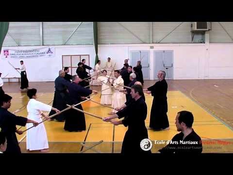 Shindo Muso Ryu Jodo, Seitei kata, with Eto sensei.