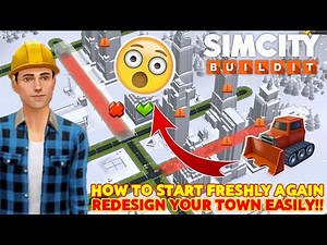 Redesign Your Layout In SimCity BuildIt! 🔥 | How To Store Buildings In SimCity BuildIt!