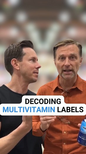 263K views · 4.4K reactions | Join BobbyParrish and me as we unravel the mysteries behind popular multivitamin brands, revealing why they might not be the health boost you've hoped for. Let's decode the labels and make smarter wellness choices together! Opt for a healthier alternative with my Whole Food Multivitamin with Minerals https://bit.ly/4byuu4h | Dr. Eric Berg | Facebook