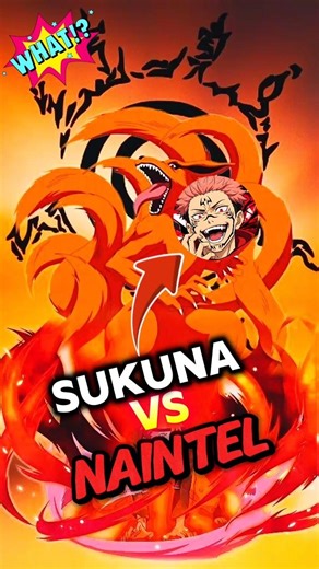 Kurama vs Ryomen Sukuna 😳 Beast vs King of Curses! #anime #naruto #sukuna