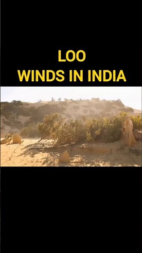 LOO WINDS IN INDIA #vvkias #upsc #ssc #geography #cgl #ias #ips