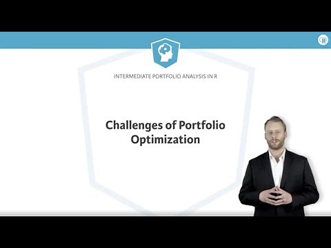 R Tutorial : Challenges of portfolio optimization