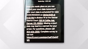 Denver sheriff warning of text scams