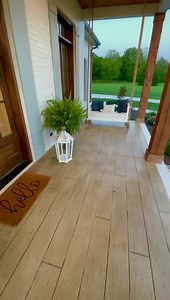 104 reactions · 18 shares | Who loves beautiful decorative concrete⁉️ This is our decorative concrete overlay. All done by hand, with no stamps, and custom color. This product can be made to resemble wood, tile, stone, and many more options over pre-existing concrete! We can provide this product/service across the world, and we look forward to making “Your Vision, Our Creation”. ✈️  | Definition Of Concrete | Facebook