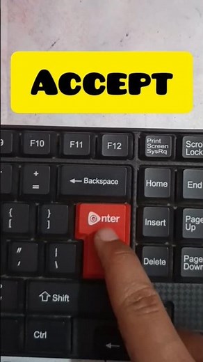 Use Of Enter, Backspace Key#computer#trendingshorts #education #windows #keyboard