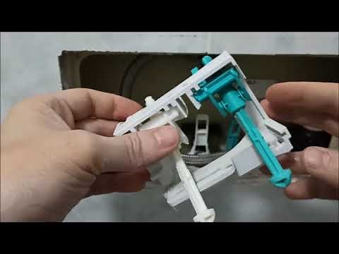 Geberit wall-mounted cistern repair for zero euros