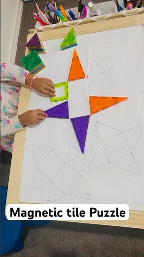 Easy STEM Activity for Kids (Ages 3–6) | Magnetic Tiles Play