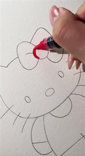 Hello kitty!#DIY #SLEEP #ASMR #acrylicpainting #GAME | hello kitty figures