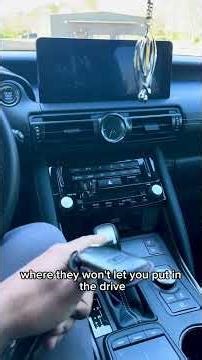 Why does Lexus shut the car off when you unlock it after remote start #lexus #carcontent #is500 #fyp