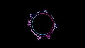 Download circle neon spectrum for free