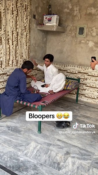 Bloopers check karo😁😂 Results Yaha is account mai uploaded hai 👇@SABIR_COMMANDER #bloopers