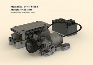 LEGO MOC-109851 Mechanical Diesel Sound Module for BuWizz (Technic 2022)