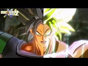 Broly's Transformation (Base - Wrath - Super Saiyan - Full Power Saiyan) | Dragon Ball Xenoverse 2