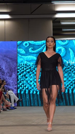 @juanitaagarcia at the @mariaterivera21designer fashion show. Natural Beauty | New SANDI Studios