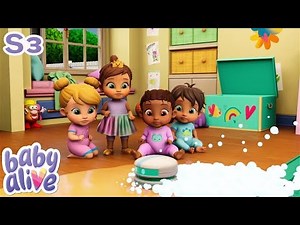 Baby Alive Season 3 | Gordon's Potty Problem | Cartoon for kids
