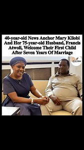 1K views · 950 reactions | 40-year-old News Anchor Mary Kilobi And Her 75-year-old Husband, Francis Atwoli, Welcome Their First Child After Seven Years Of Marriage | Prime Media News | Facebook