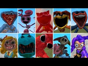 Poppy Playtime 1,2,3,4,5 | MOD ALL JUMPSCARES