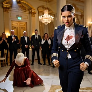 "I Arrived At The Gala In My Dress Blues Because My Luggage "Vanished." My Mother-In-Law Stopped The Music And Screamed, "This Is A Black-Tie Event, Not A Halloween Party For Hired Help!" She Spit On My Medals While Her Rich Friends Laughed. My Husband, A Quiet Sniper She Thought Was Broke, Didn't Yell. He Called His Banker And Whispered, "Initiate Protocol Zero." He Looked At Her And Said, "You Don't Own This Mansion, Mother, I Do, And I Just Evicted You." "What He Did To Her Next Was Absolutel