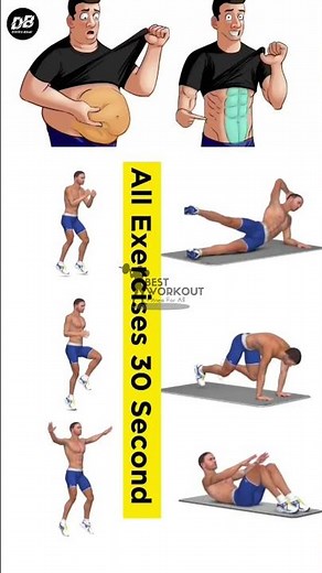 Belly Fat Burning Workout at Home | No Equipment Needed