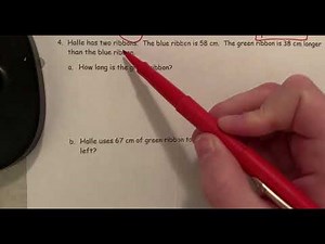 2nd Grade Eureka Math - Module 4, Lesson 5 Worksheet
