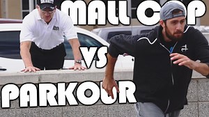 The Mall Cop VS Parkour Athlete Who do you hope wins? | Ronnie Street Stunts